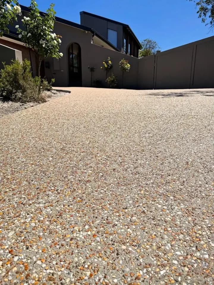 Completed concrete project by Complete Concrete & Mini Excavations